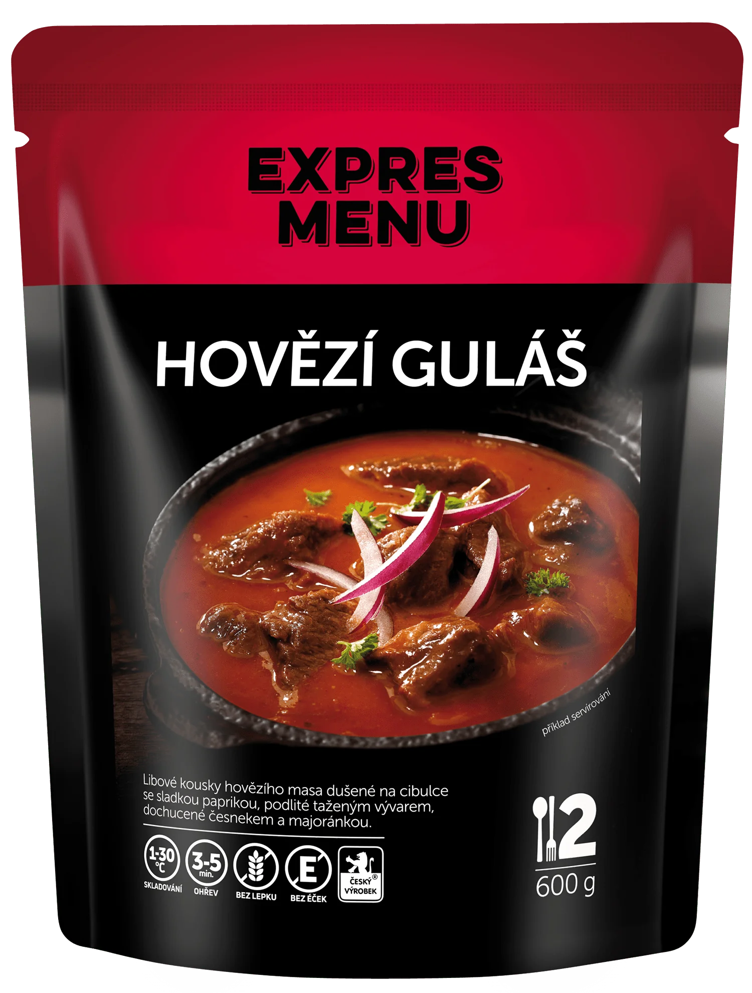 EXPRES MENU Hovězí guláš 600 g (1 porce)