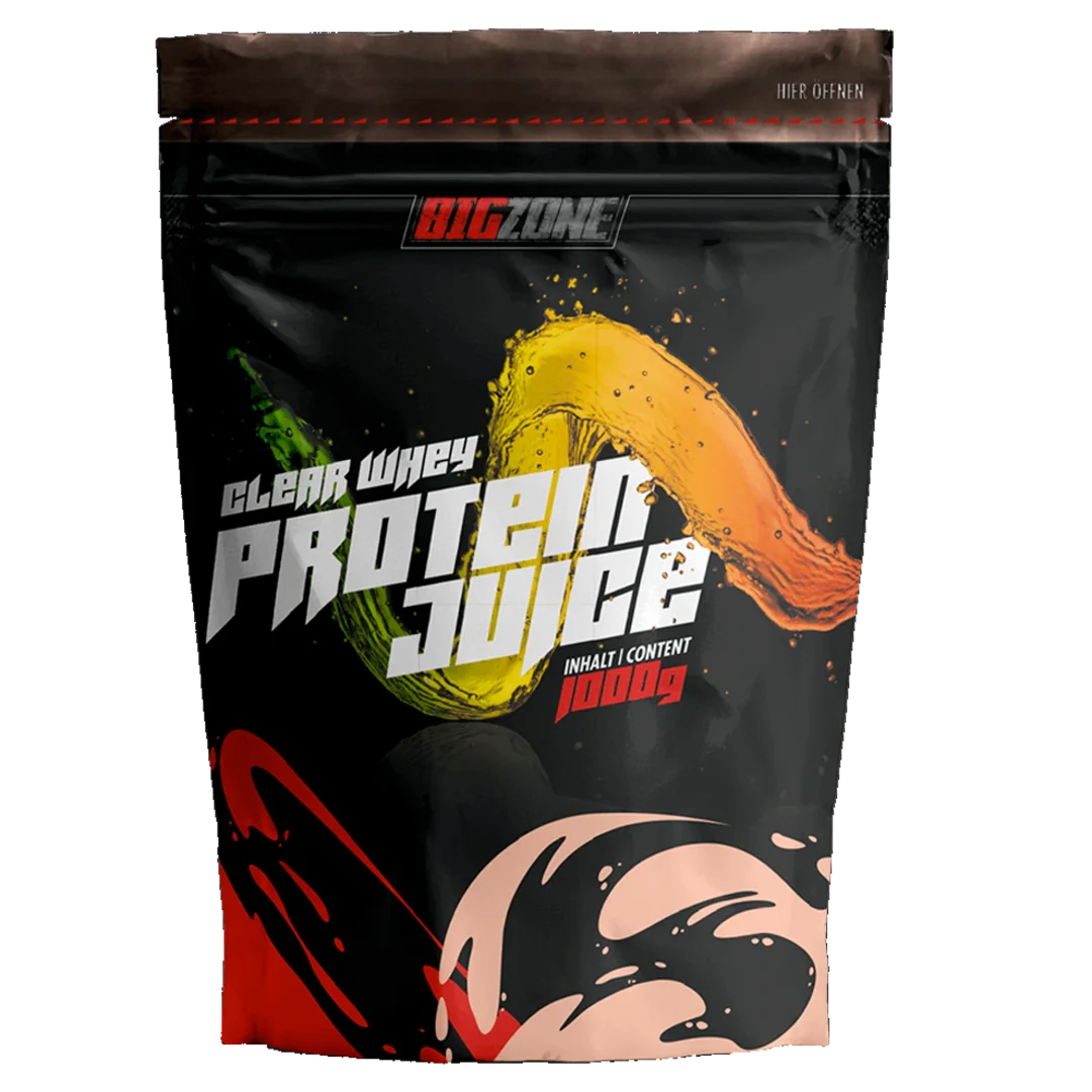 Big Zone Clear Whey Protein Juice 1000g - malina