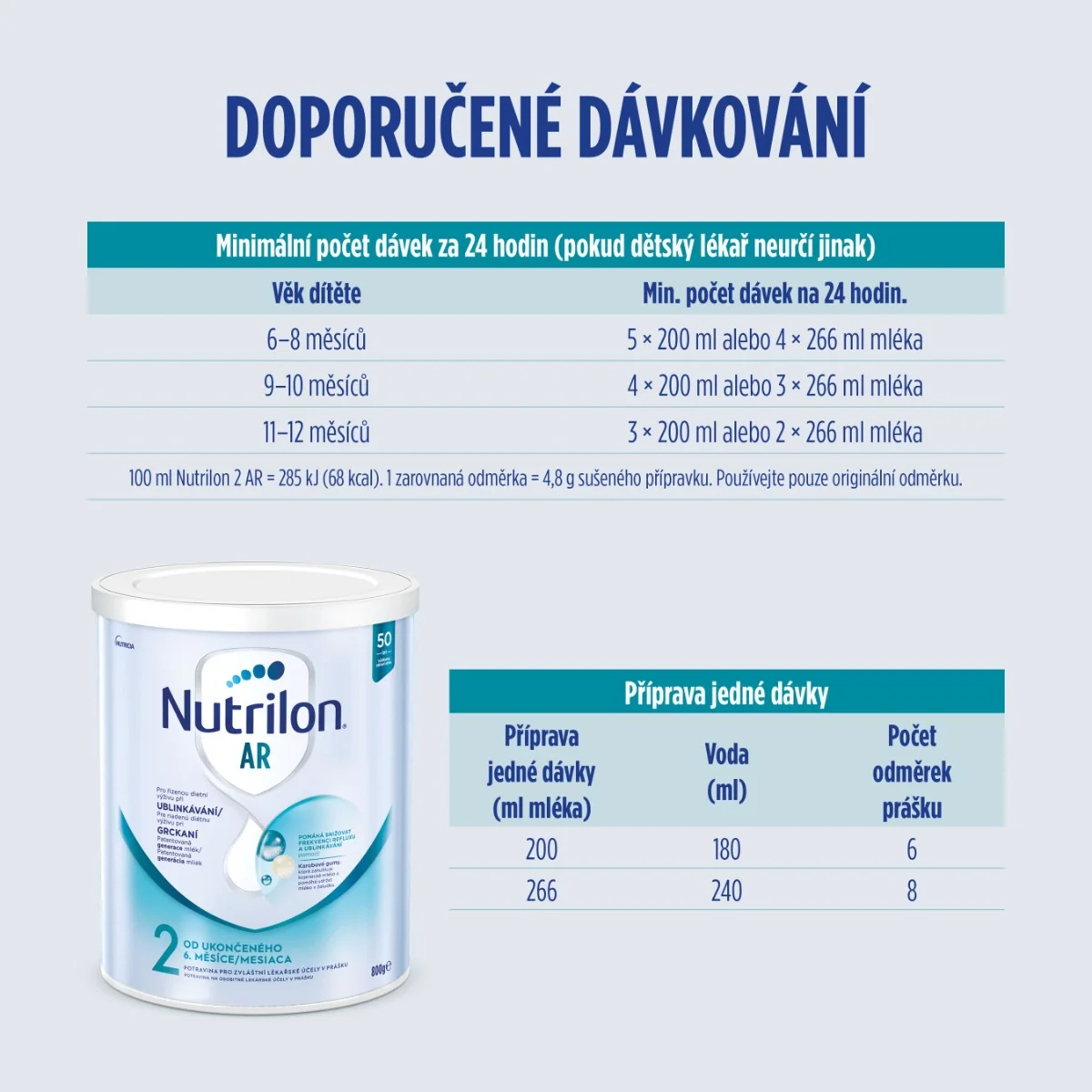 Nutrilon 2 AR 800 g