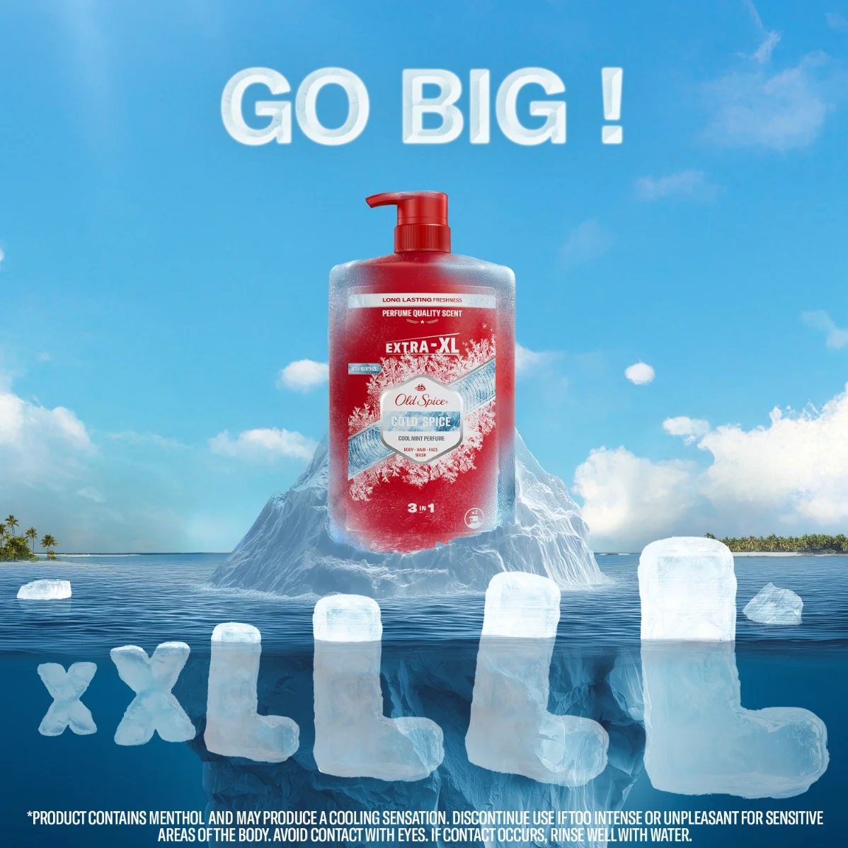 Old Spice Cold Spice sprchový gel 3v1 1000 ml
