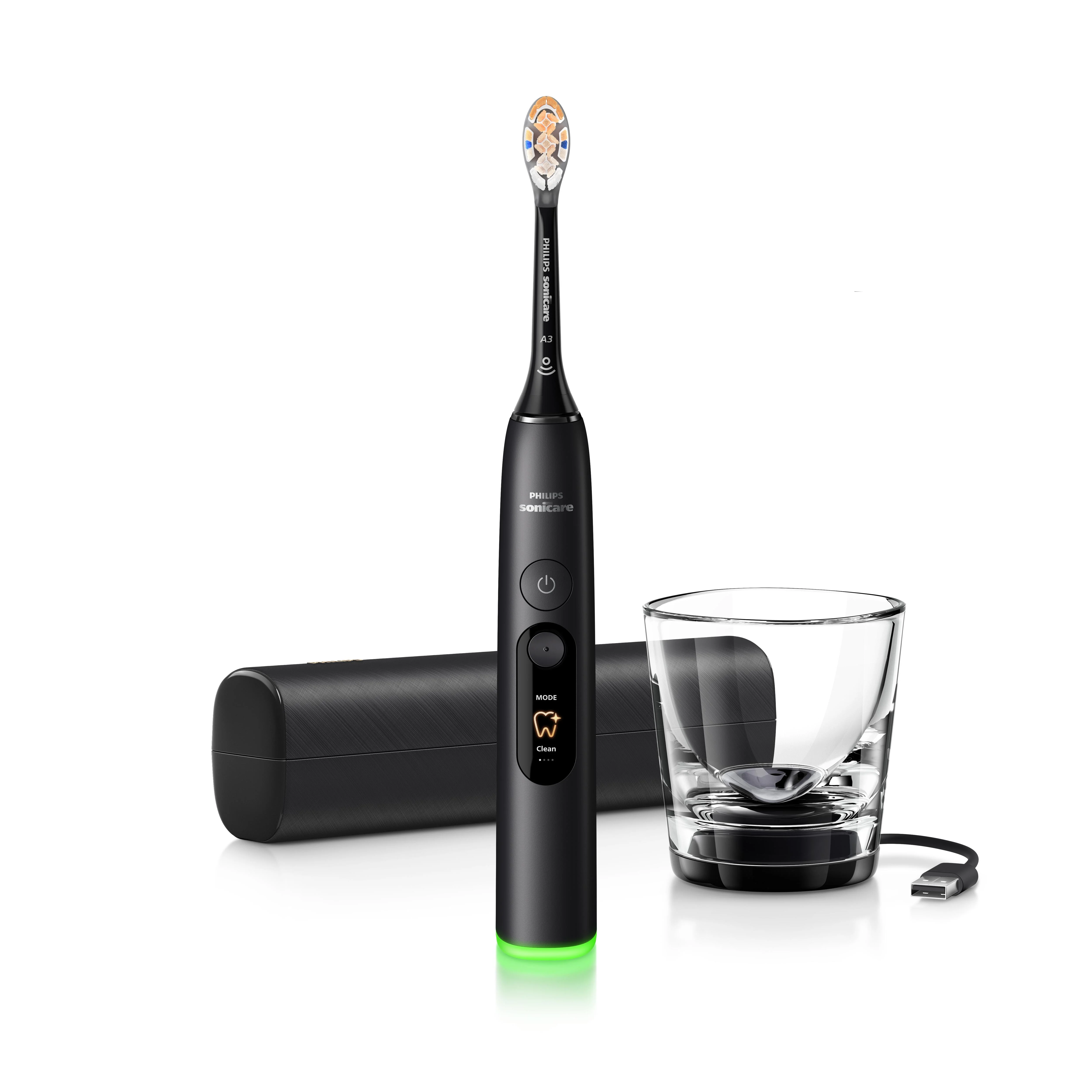 Philips Sonicare 8500 DiamondClean HX8513/12 sonický zubní kartáček Black