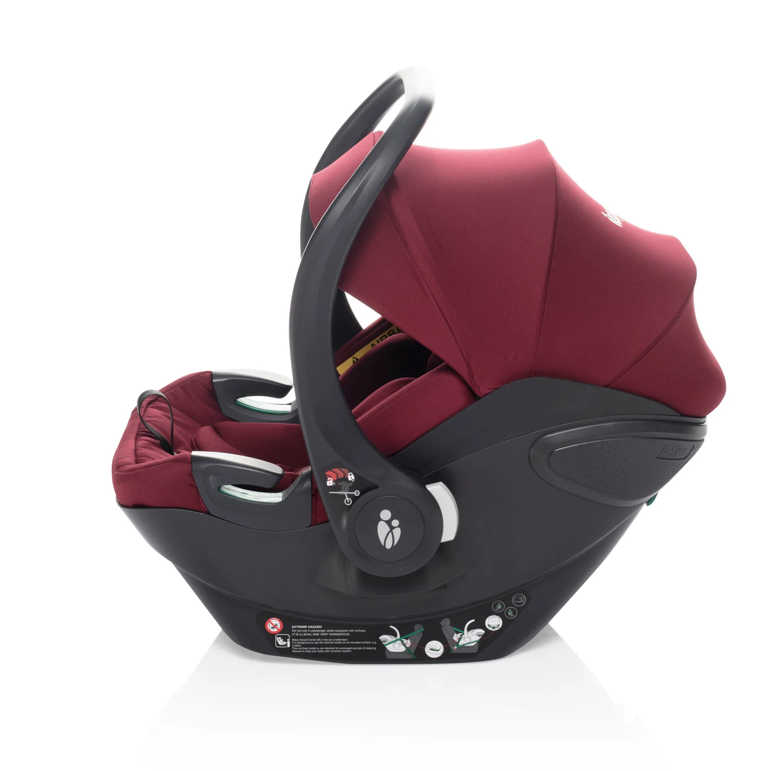 Zopa Autosedačka XS Plus i-Size, Bordó Red 4