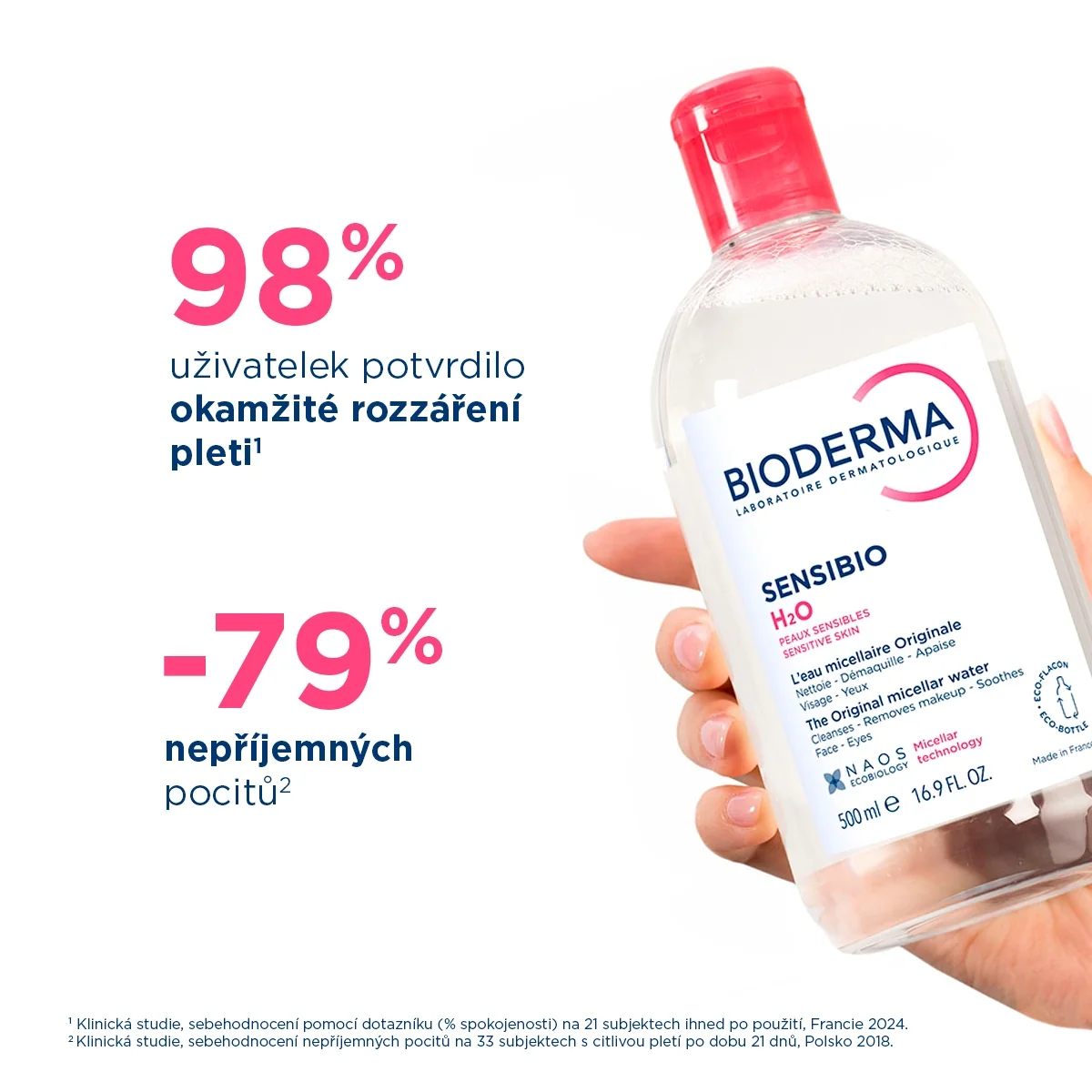 BIODERMA Sensibio pro citlivou pleť 2 ks dárkový balíček