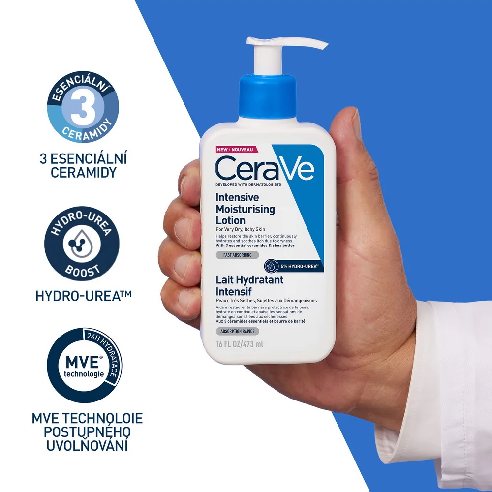 CeraVe Intenzivní hydratační mléko 473 ml