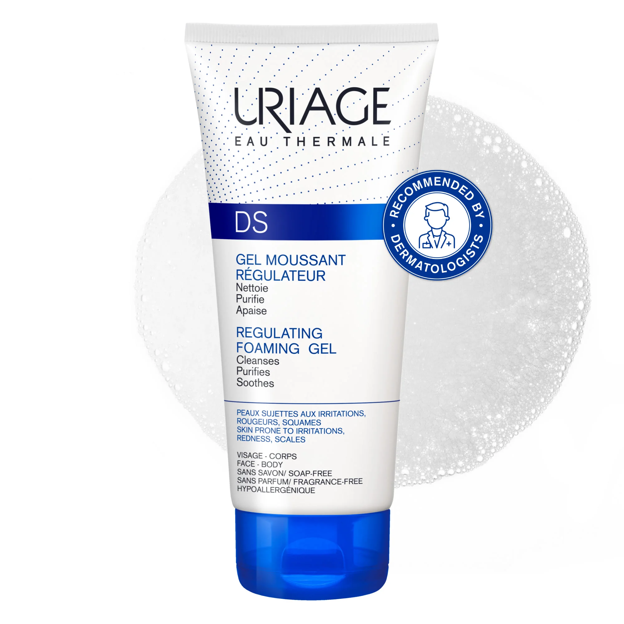 Uriage DS Čisticí gel/šampon proti lupům 150 ml