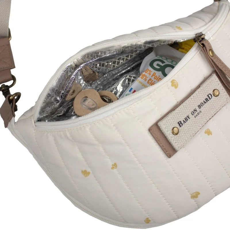 BABY ON BOARD přebalovací Crossbody taška Armelle Cotton