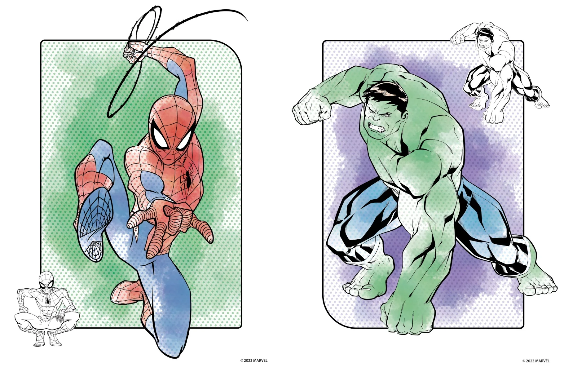JIRI MODELS Maluj vodou A4 Marvel 1 ks
