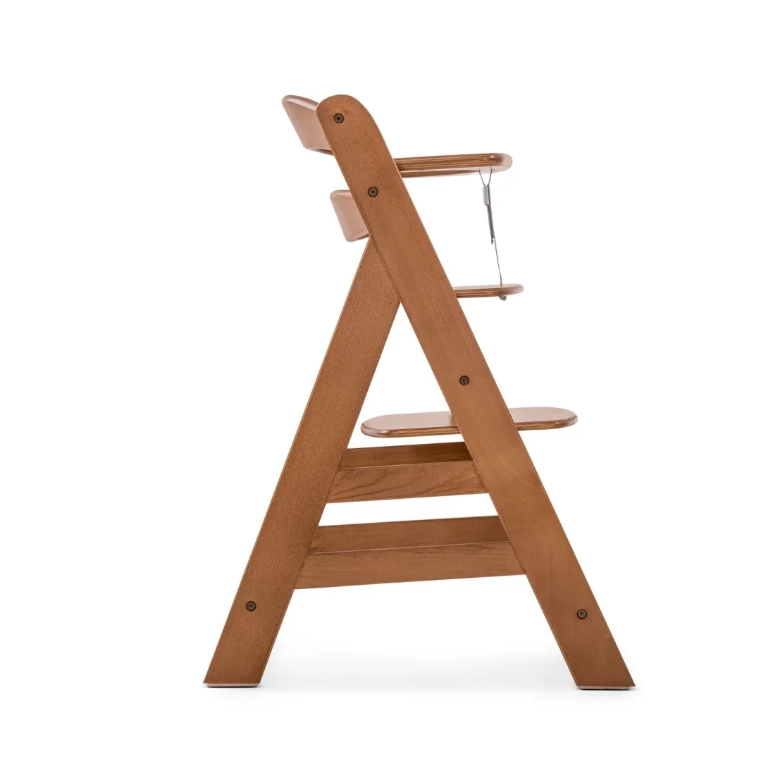 Hauck Alpha+ dřevěná židle, walnut