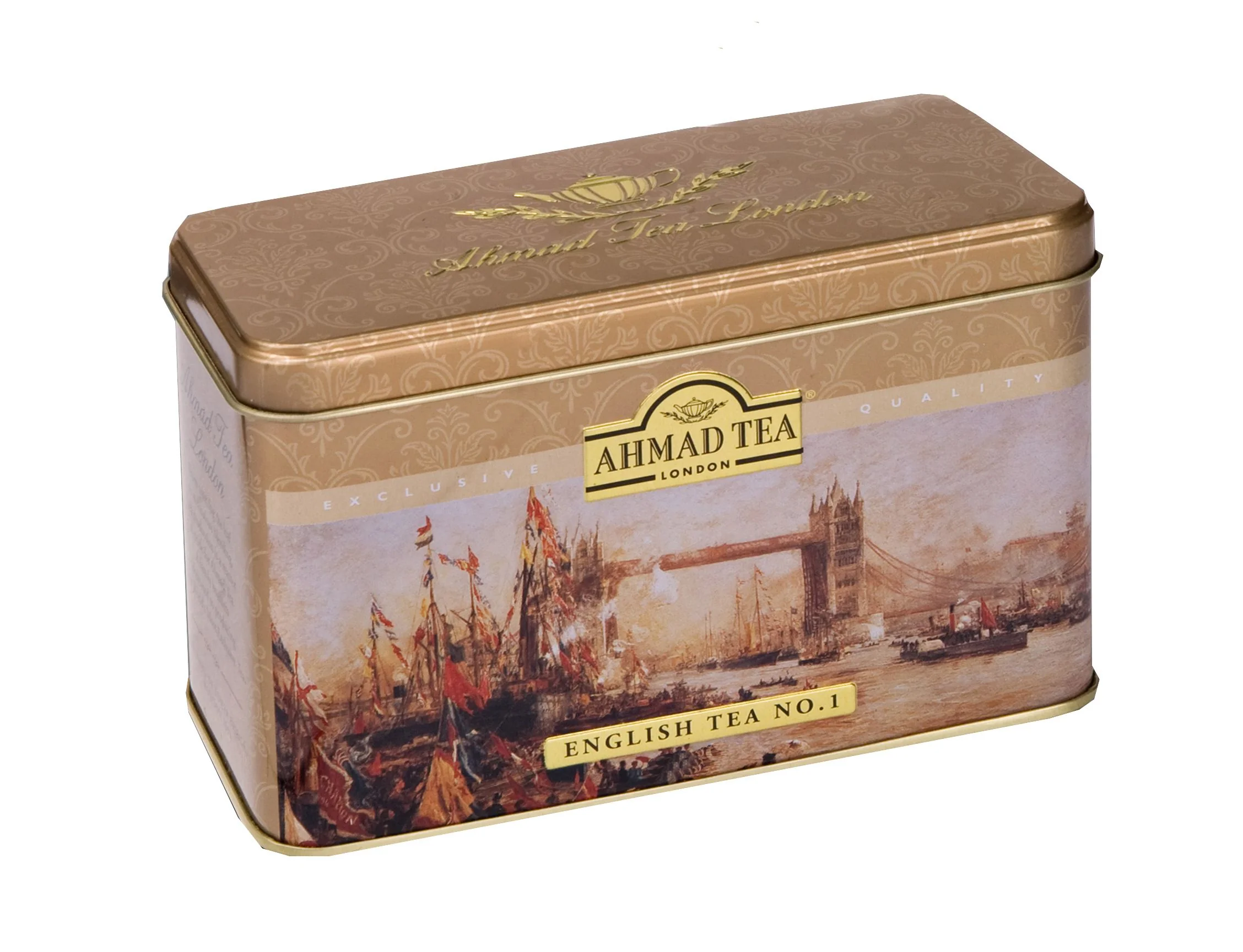 Ahmad Tea Herritage Caddy English No. 1 porcovaný čaj 20 sáčků