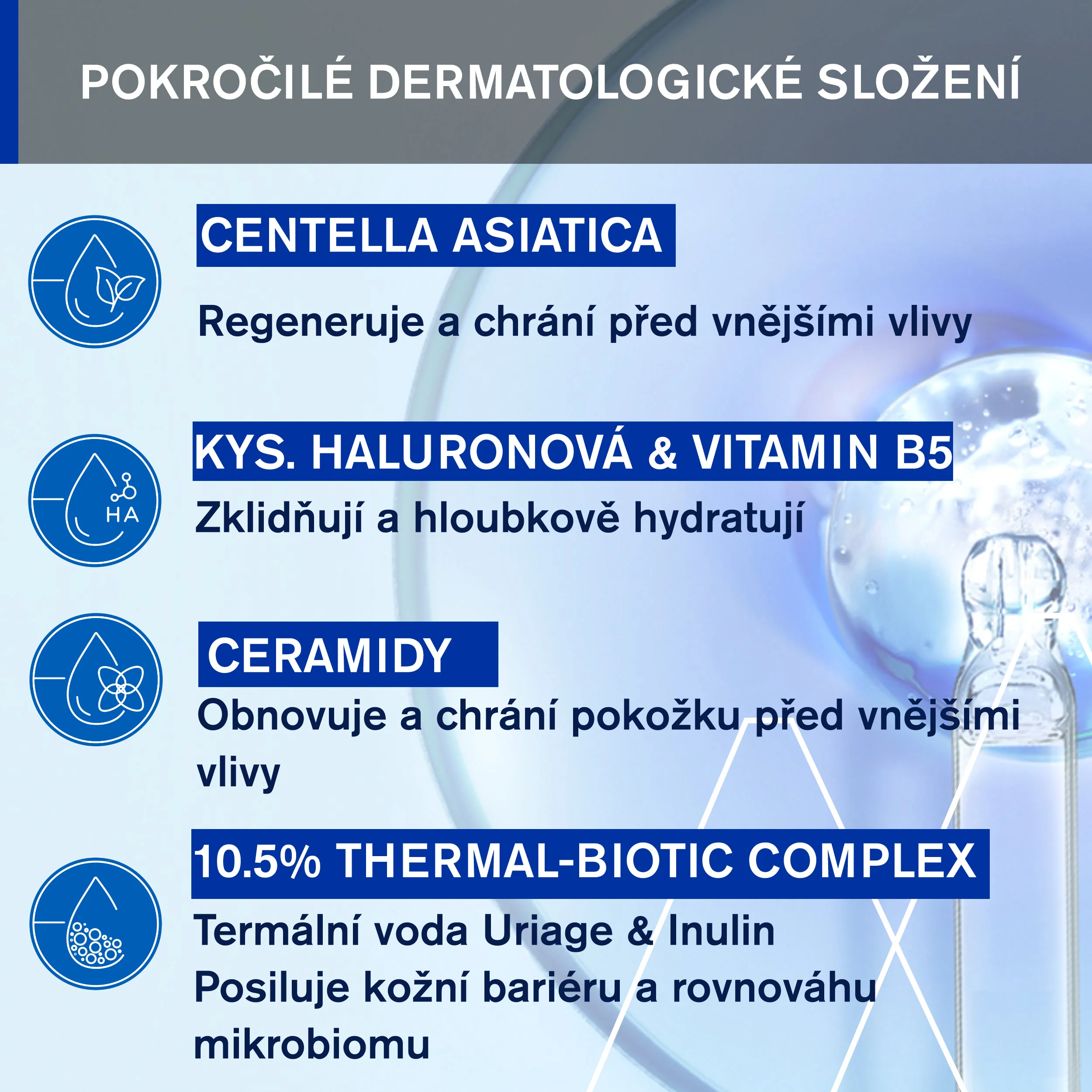 Uriage Cica Daily Regenerační krém náhradní náplň 50 ml