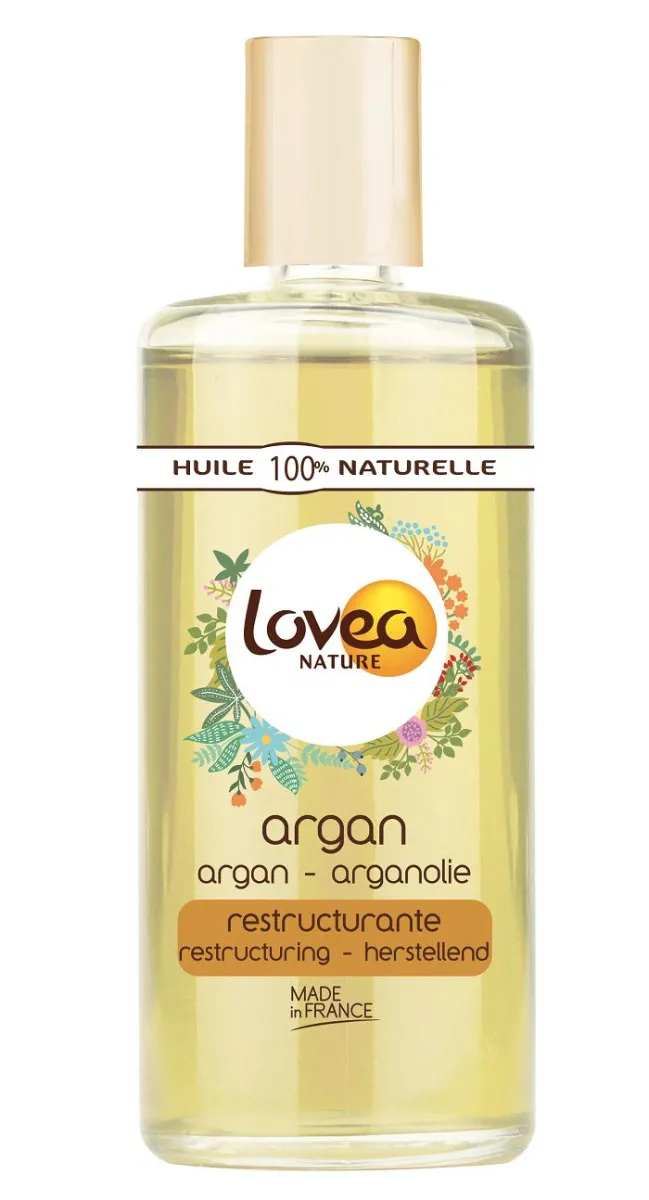 Lovea 100% Přírodní obnovující tělový olej s arganovou vůní 100 ml