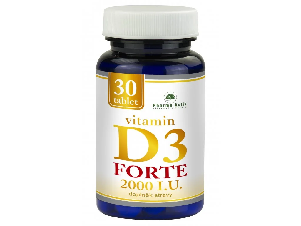 Pharma Activ Vitamin D3 FORTE 2000 I.U. 30 tablet