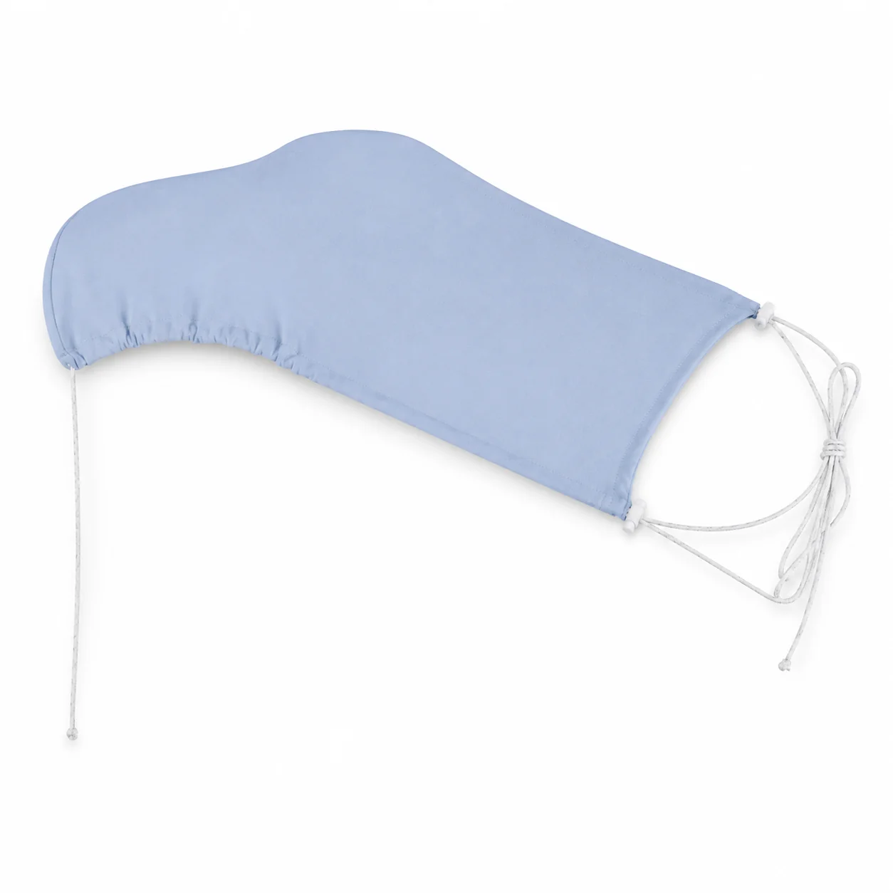 Baby Nellys Mušelínová sluneční stříška na kočárek NATURE - jeans