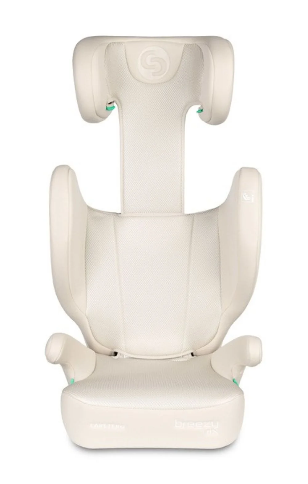 Caretero Dětská autosedačka Breezy 2v1 s isofixem, 100-150cm, béžová