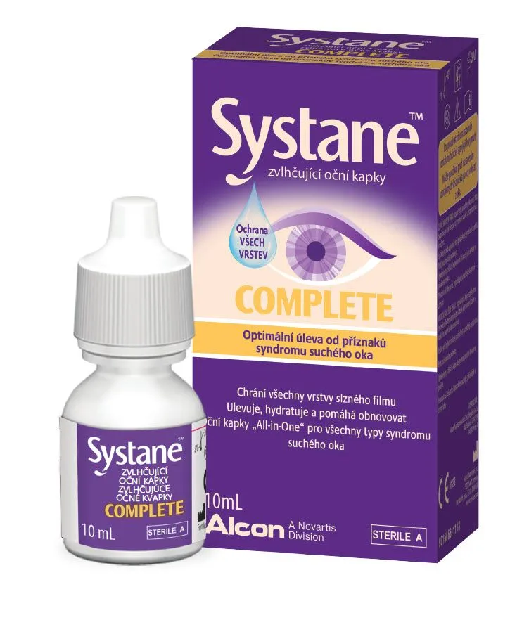 Systane Complete zvlhčující oční kapky 10 ml