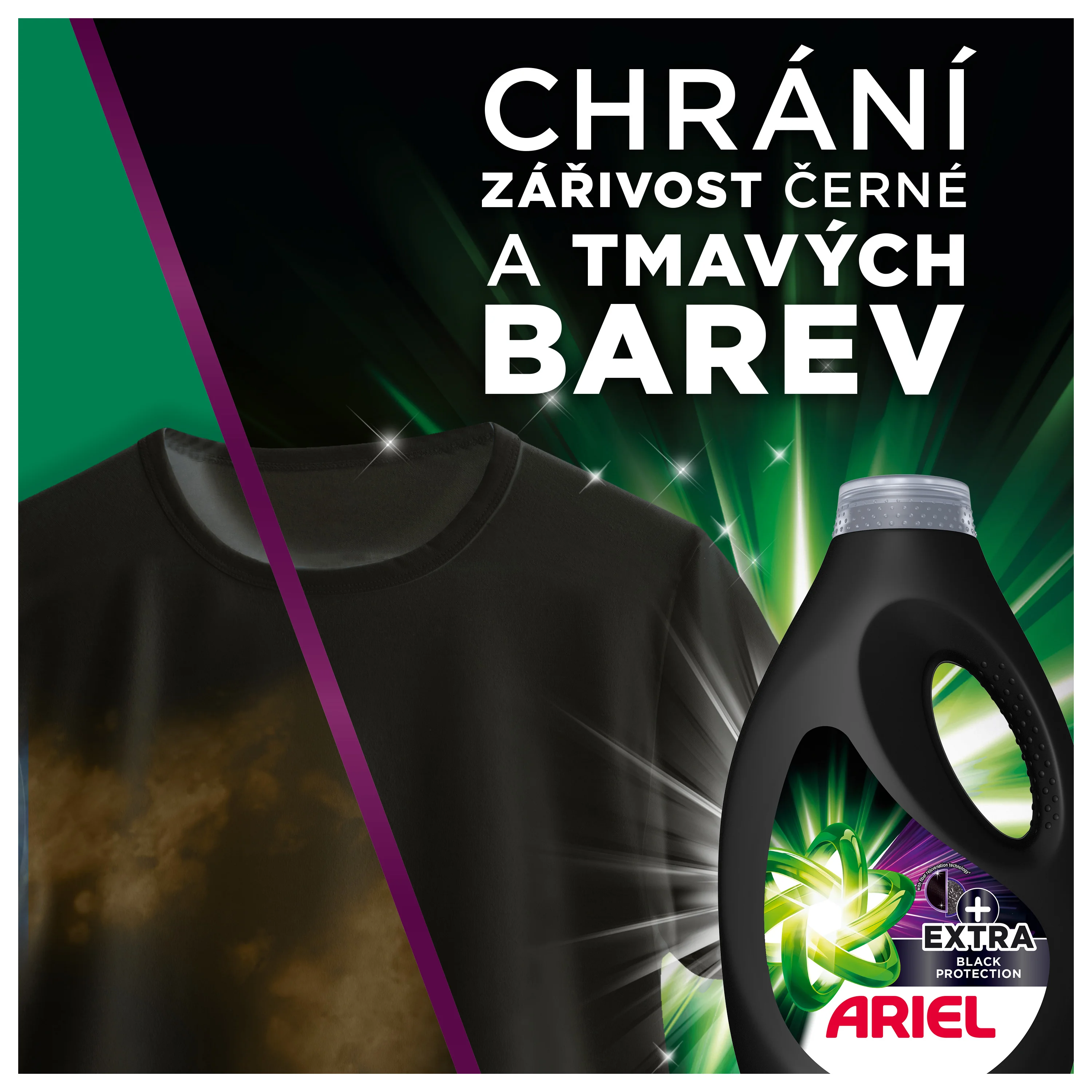 Ariel Black prací gel 2,7 l 60 praní