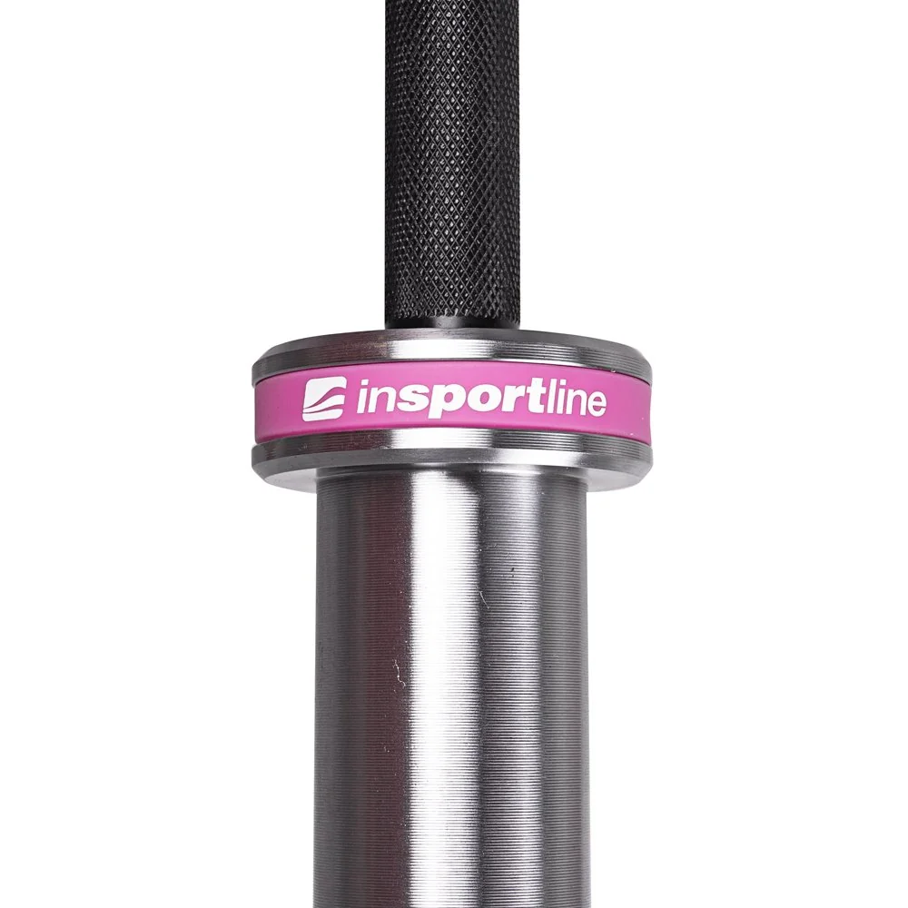 inSPORTline Vzpěračská tyč OLYMPIC OB-86 WTBH4 201cm/50mm 15kg, do 225 kg, bez objímek