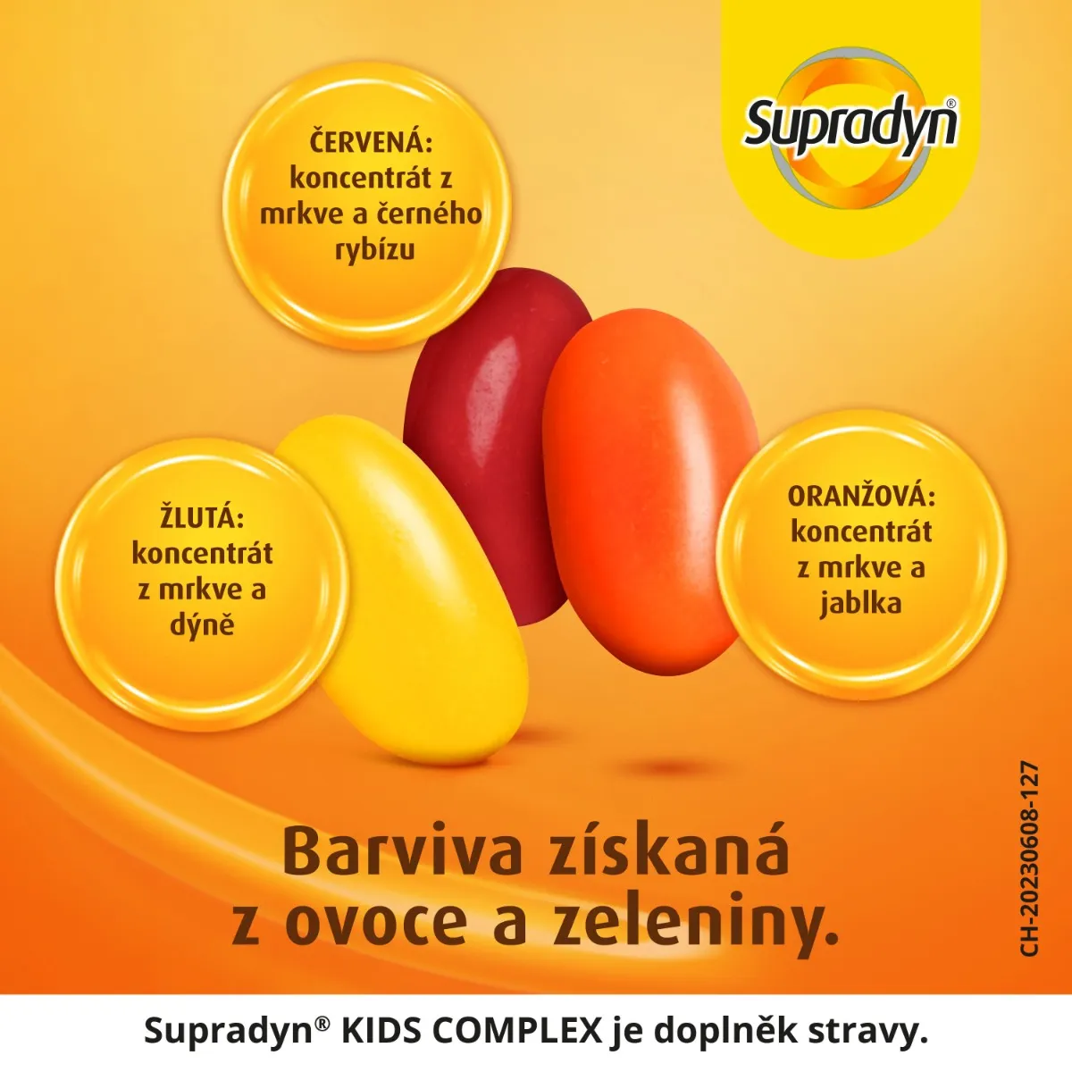 Supradyn Kids Complex želé fazolky 60 ks