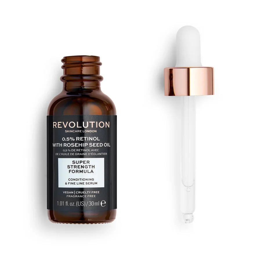 Revolution Skincare Extra 0.5% Retinol Serum with Rosehip Seed Oil sérum 30 ml