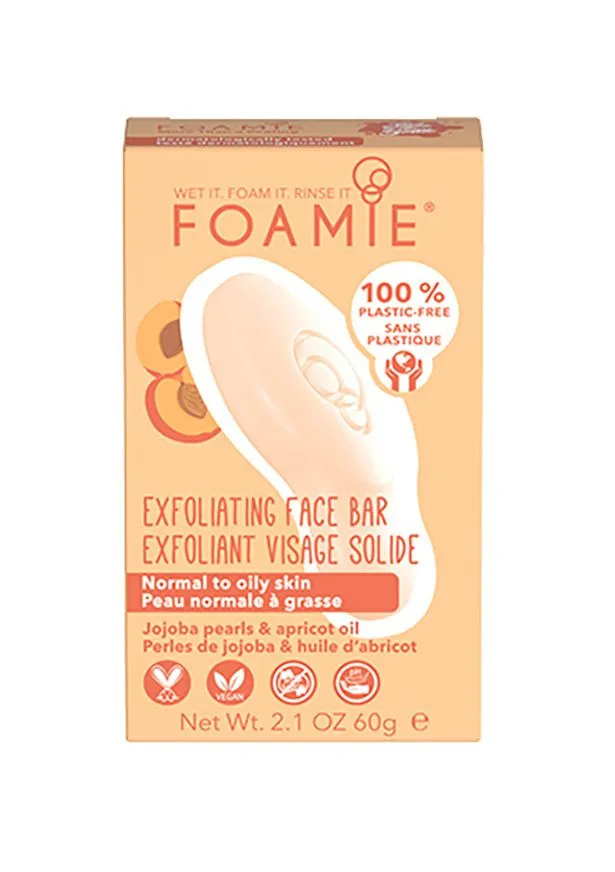 Foamie Cleansing Face Bar Exfoliating čisticí péče na pleť 80 g