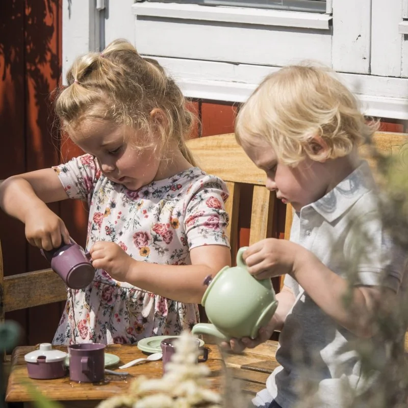 DANTOY green Garden čajový set 16ks 24m+