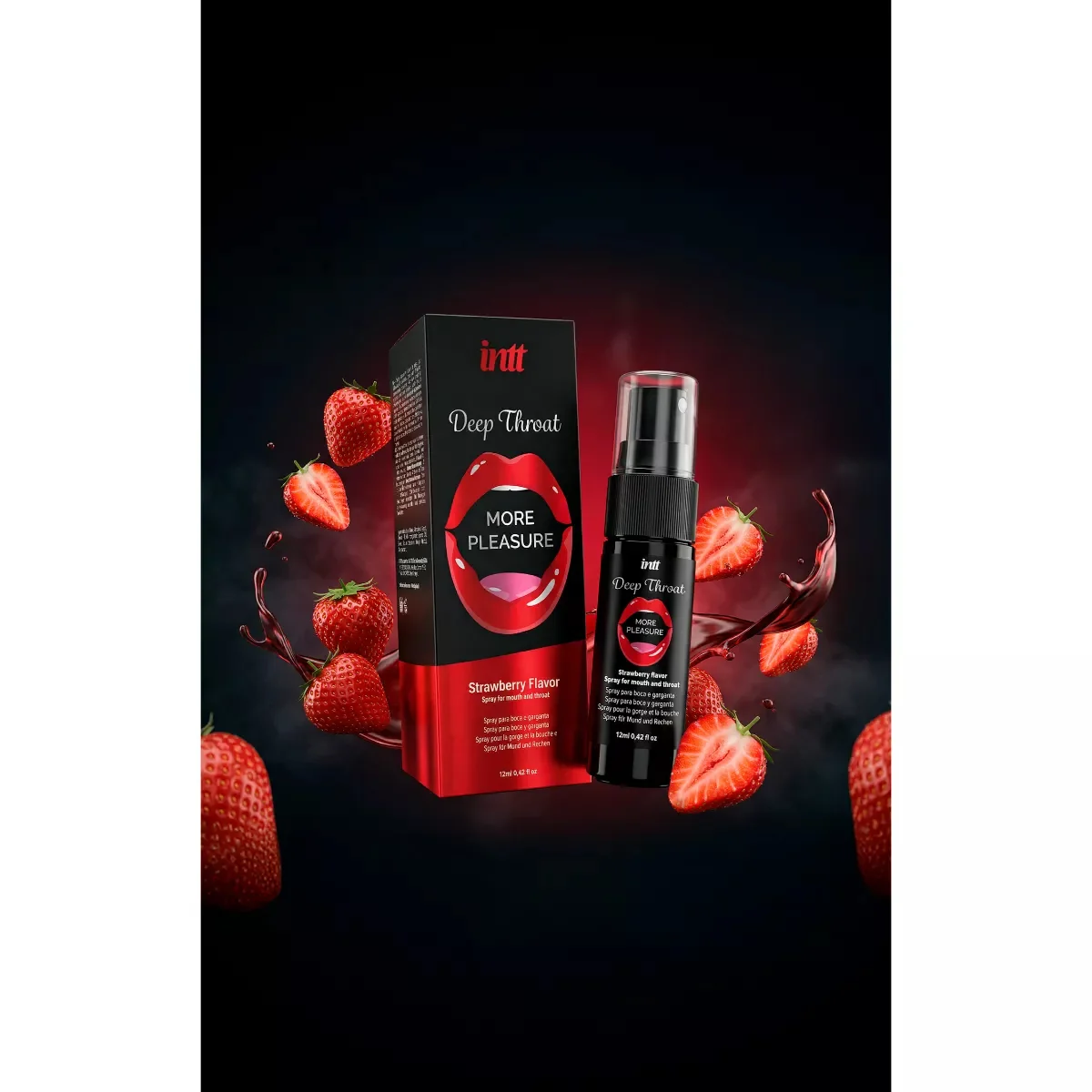 INTT Deep Throat Strawberry 12 ml