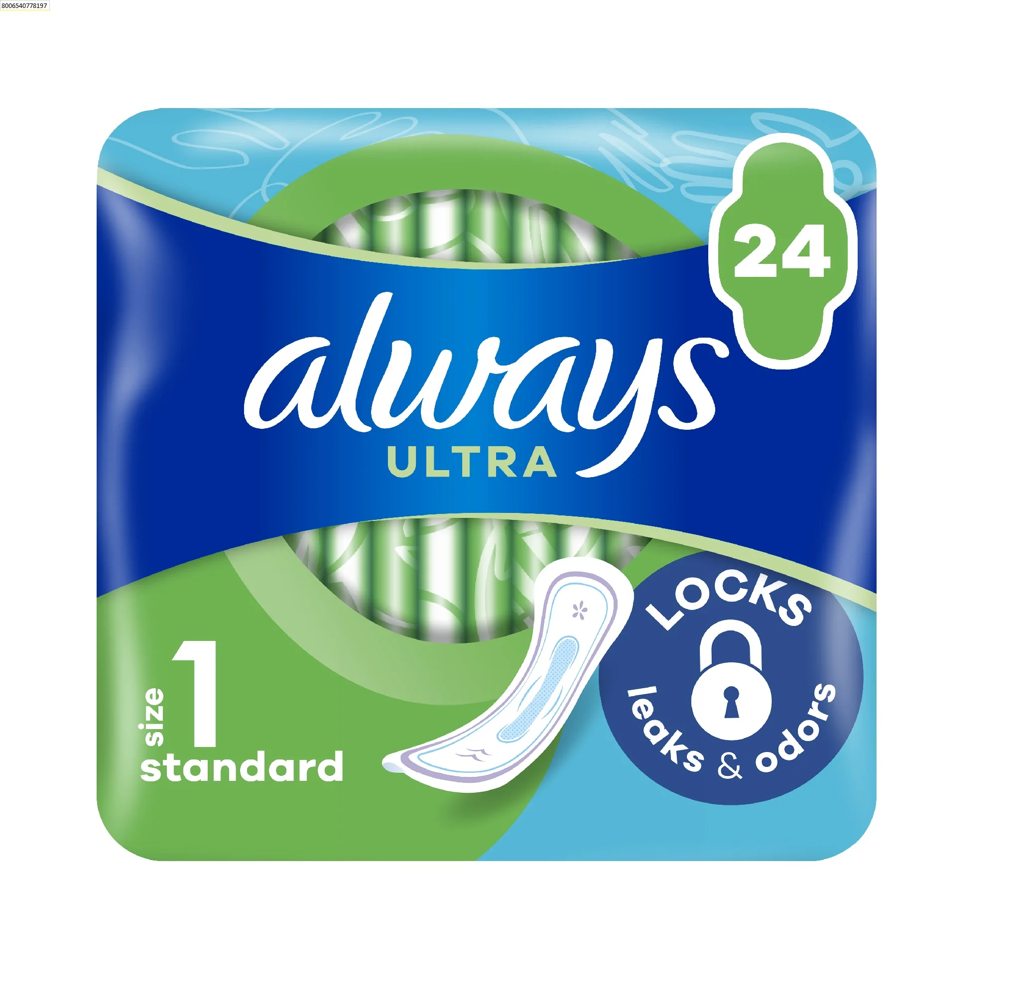 Always Ultra Standard Duo hygienické vložky 24 ks