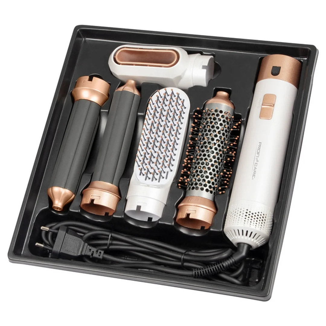 ProfiCare HAS 3132 G Multifunkční kulma na vlasy 1000W bílá/zlatá