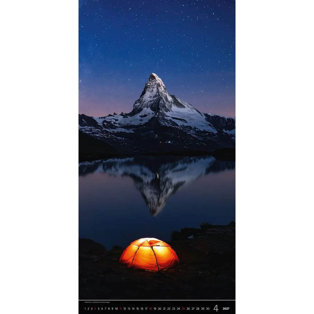 Helma Nástěnný kalendář Verticalphoto 2027 31,5 × 63 cm