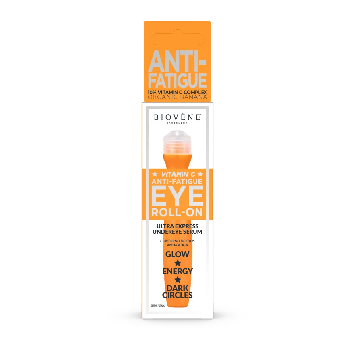 BIOVÉNE Anti-Fatigue roll-on sérum na oči s vitamínem C 15 ml