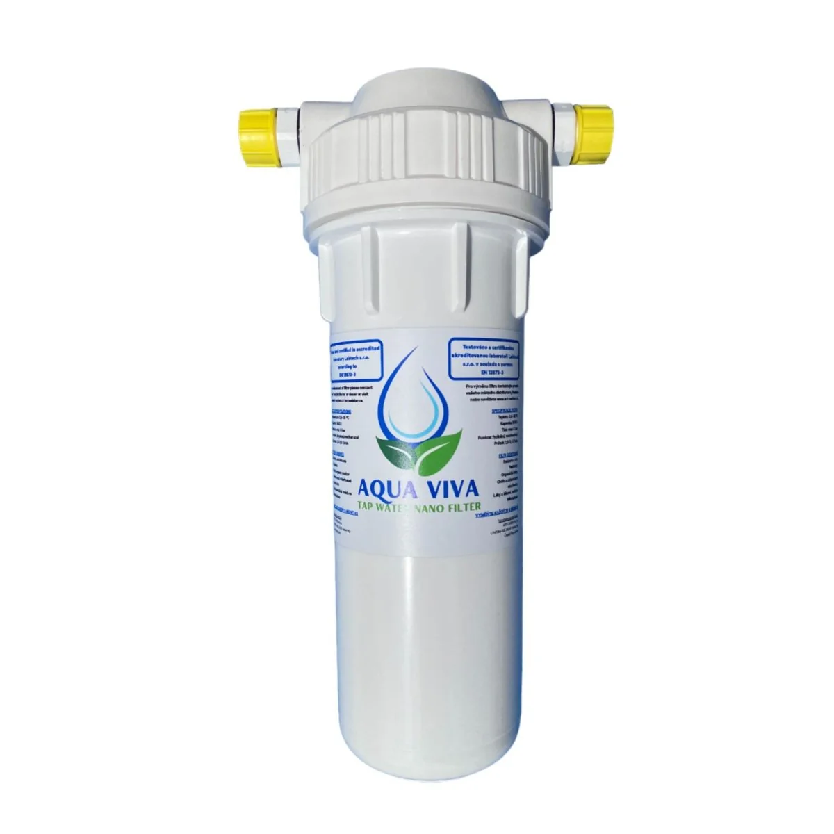 Aqua Viva nano filtr kohoutkové vody v instalační sadě s hadičkami