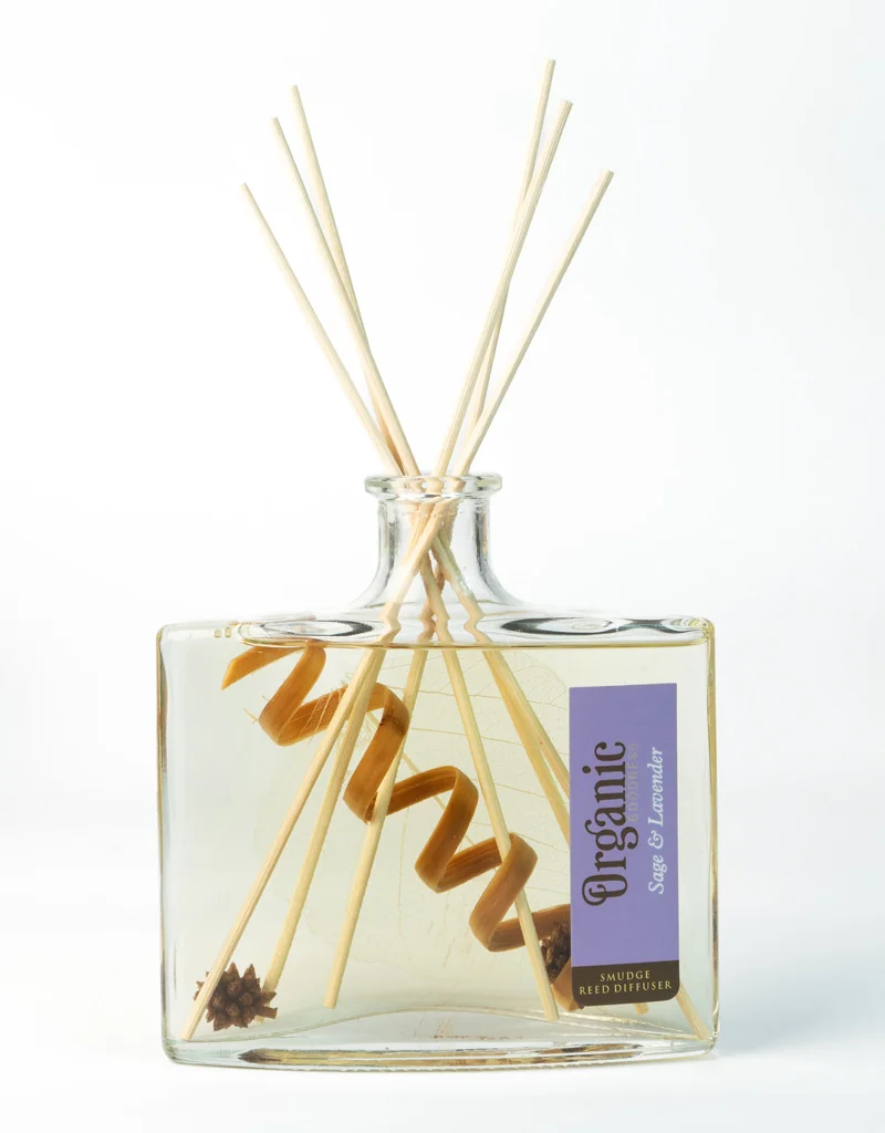 Song of India Organický vonný difuzér Organic Goodness - Sage & Lavender 150 ml