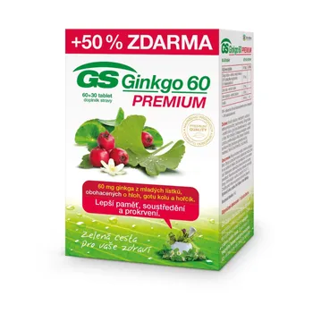 GS Ginkgo 60 Premium 60+30 tablet