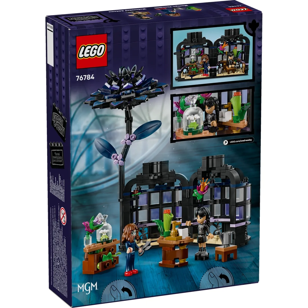LEGO® Wednesday 76784 Černá jiřina