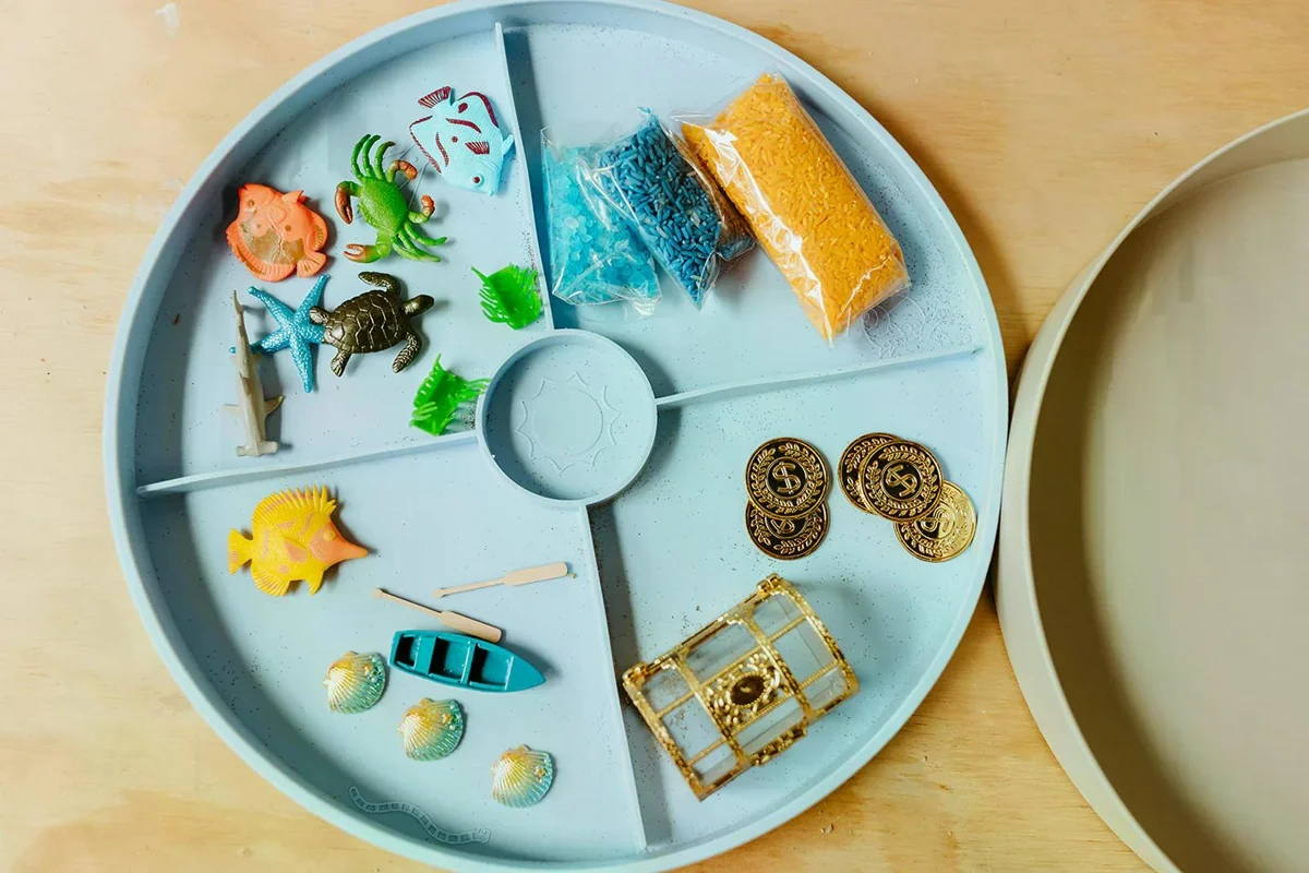 Jellystone Designs Senzorický set, mořský svět