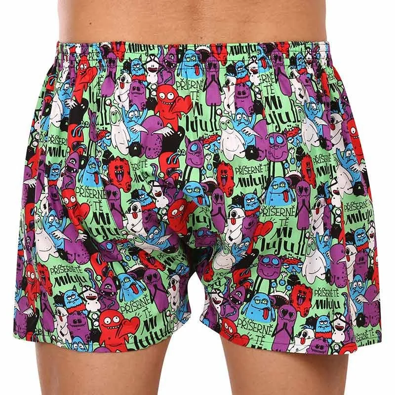 Styx Pánské trenky art klasická guma nadrozměr příšerky (E1555) 4XL