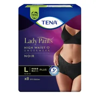 Tena Lady Pants Plus Noir Large