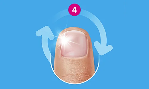 Jak přípravek Excilor® Forte aplikovat? Krok 4 Jak přípravek Excilor® Forte aplikovat? Krok 4