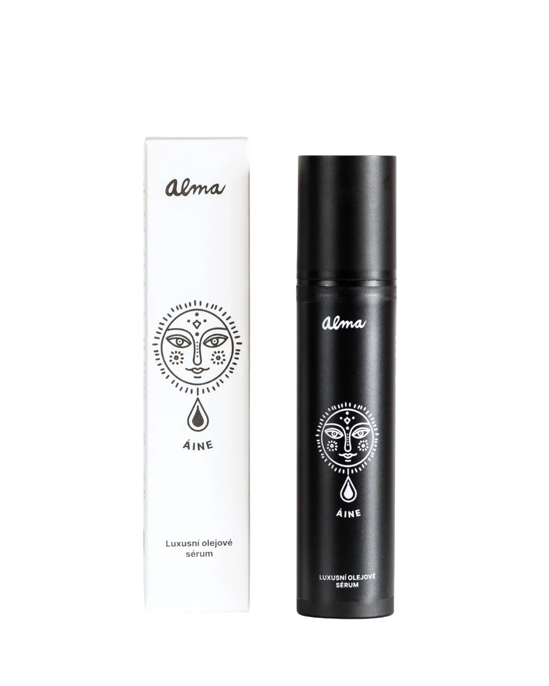 Alma Luxusní olejové sérum s Bakuchiolem, extraktem z akrtické řasy a Q10 Áine 50 ml