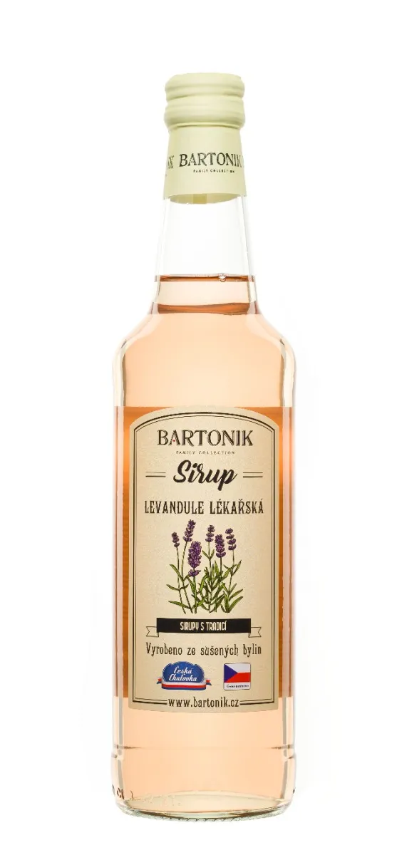 BARTONIK Sirup levandule 500 ml