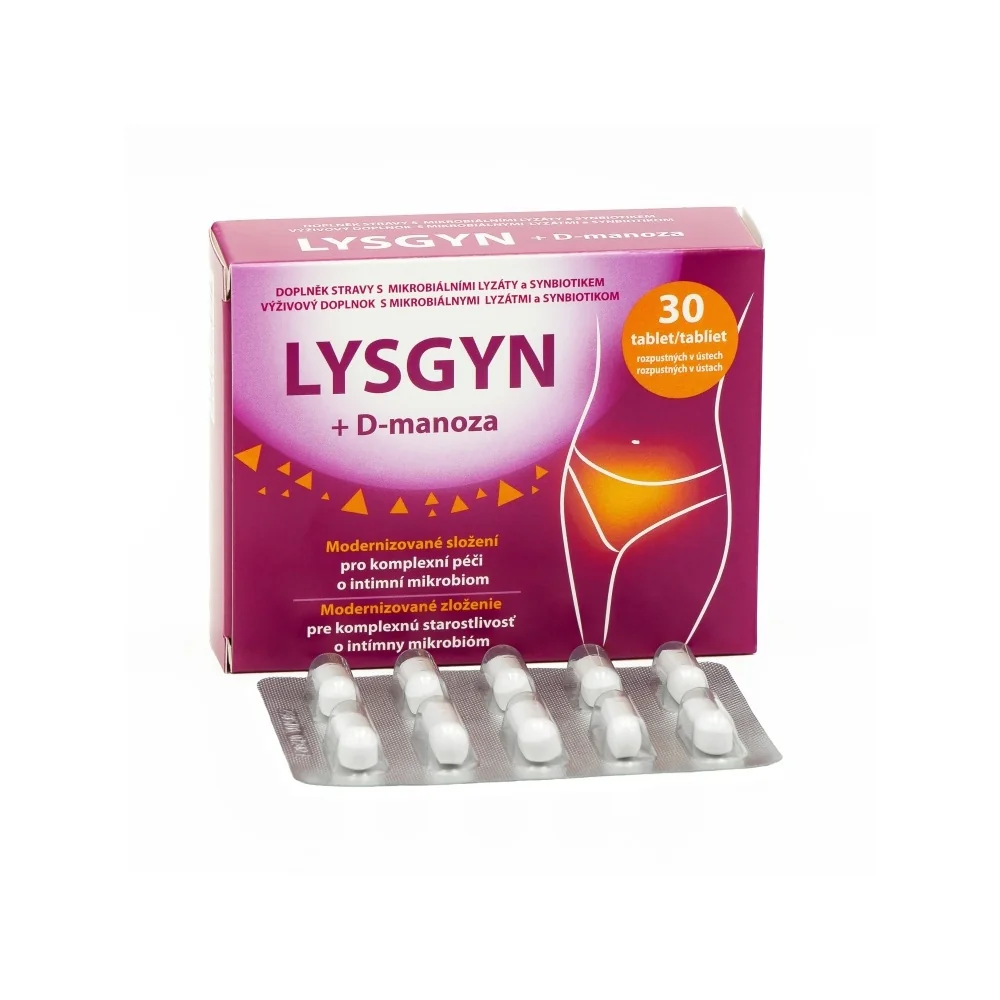 Bcom Pharmacy Lysgyn + D-manoza 30 tablet