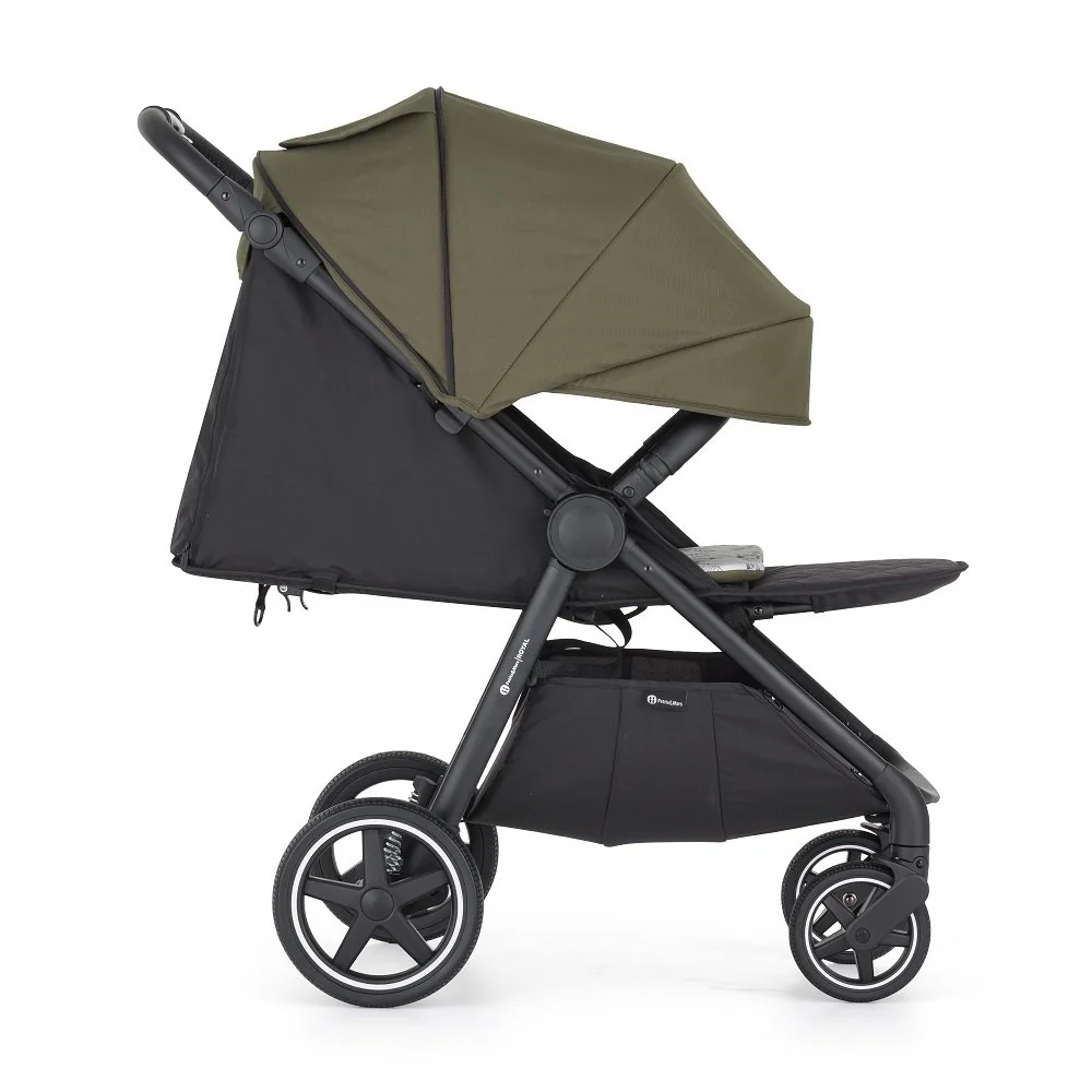 Petite&Mars Kočárek sportovní Royal3 Black Mature Olive