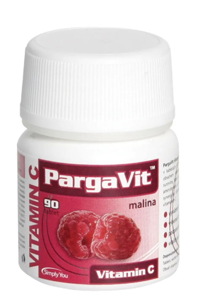 Pargavit Vitamin C malina 90 tablet