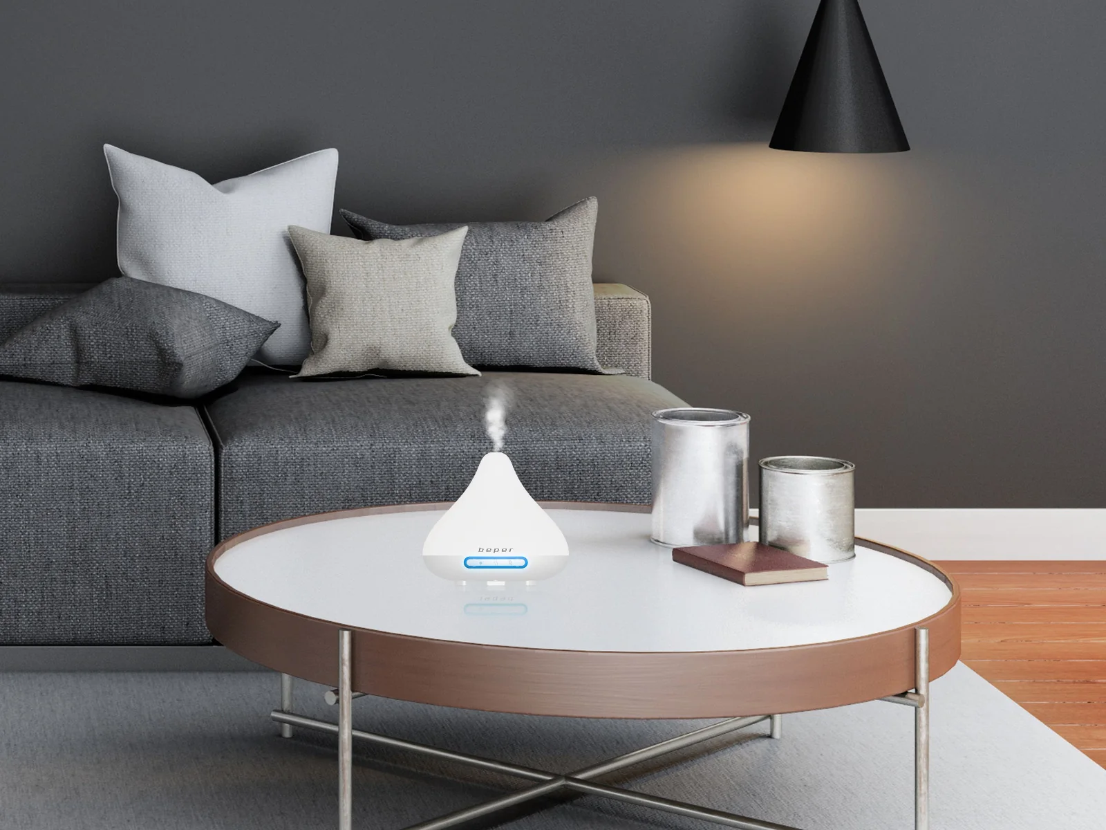 Beper 70402 Aroma lampa a zvlhčovač vzduchu s LED světlem