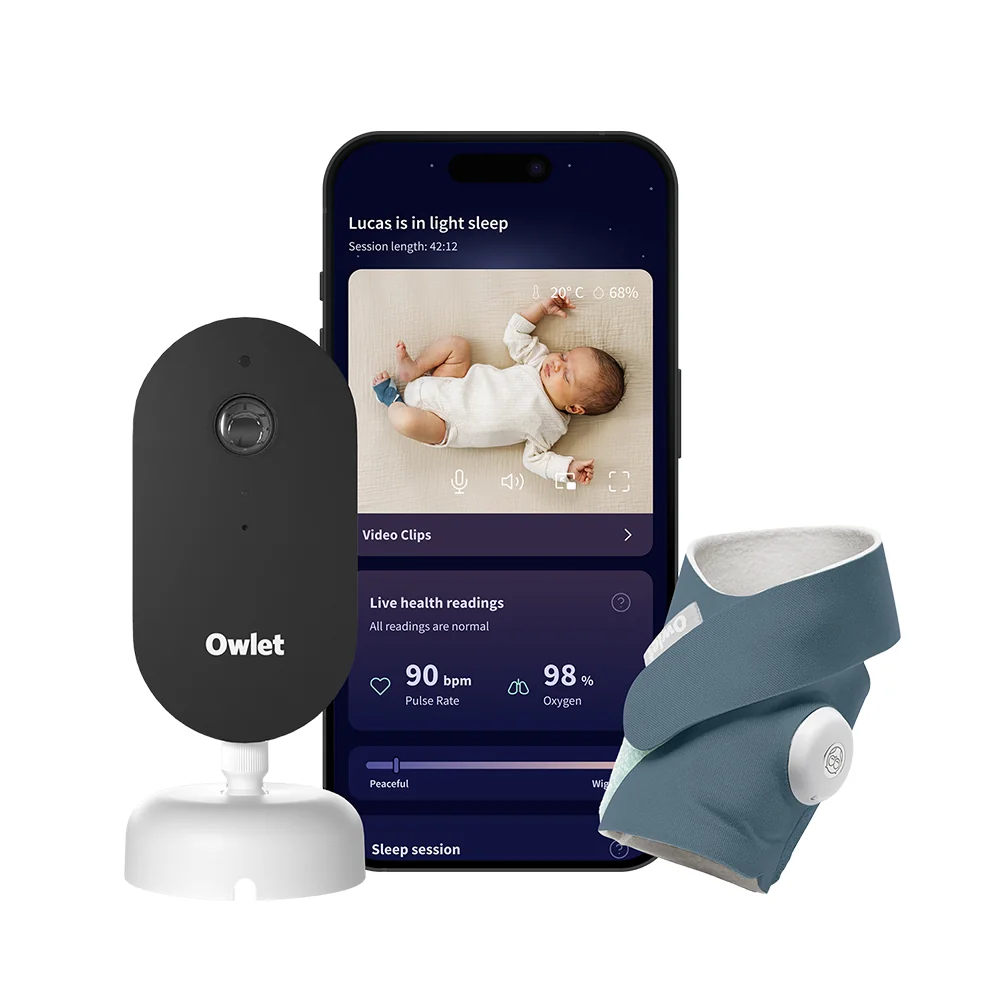 OWLET Dream Duo monitor spánku Bedtime Blue