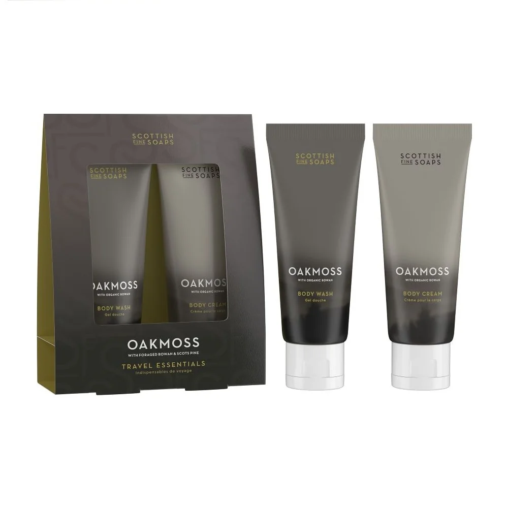 Scottish Fine Soaps Oakmoss Sada péče o tělo 2 ks