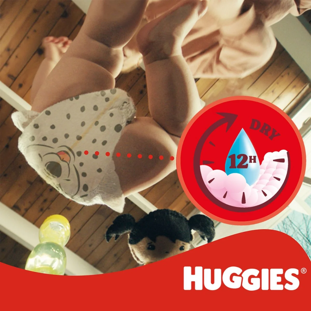 Huggies Little Movers 5 11-25 kg jednorázové plenky 42 ks