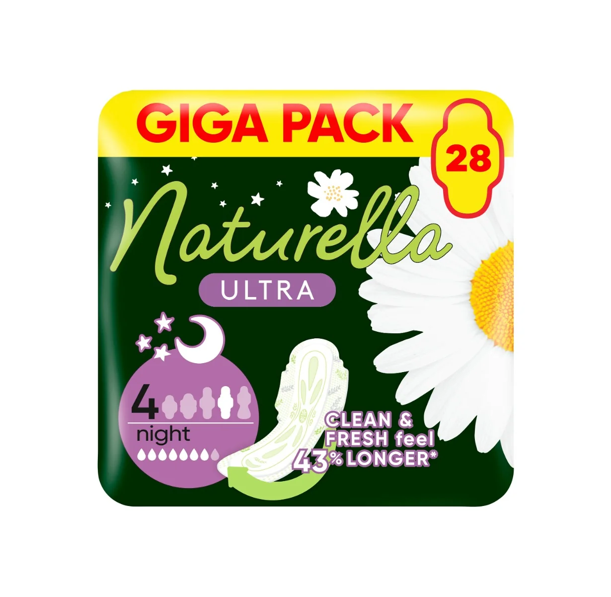Naturella Ultra Night vložky 28 ks