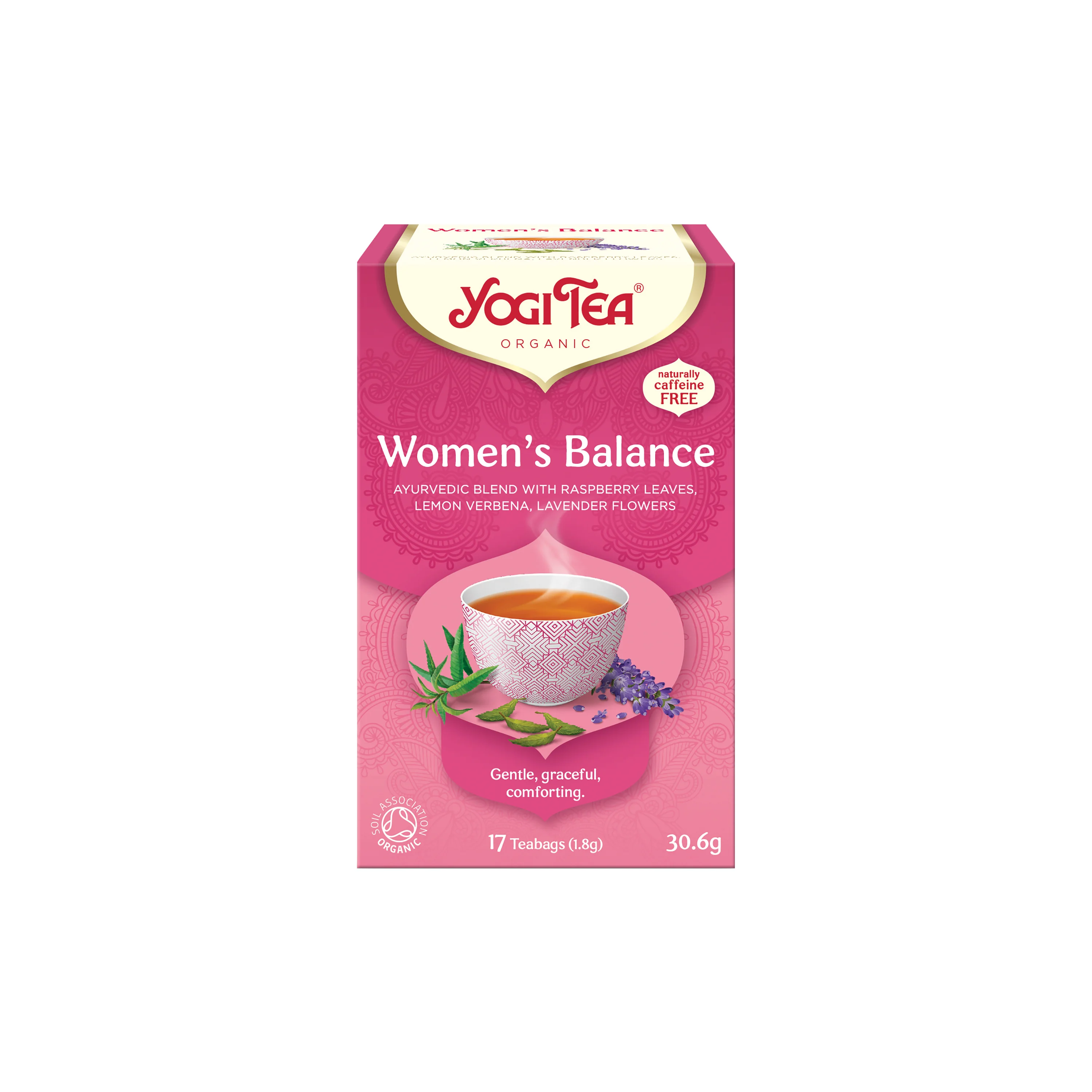 YOGI TEA Rovnováha ženy BIO porcovaný čaj 17 sáčků