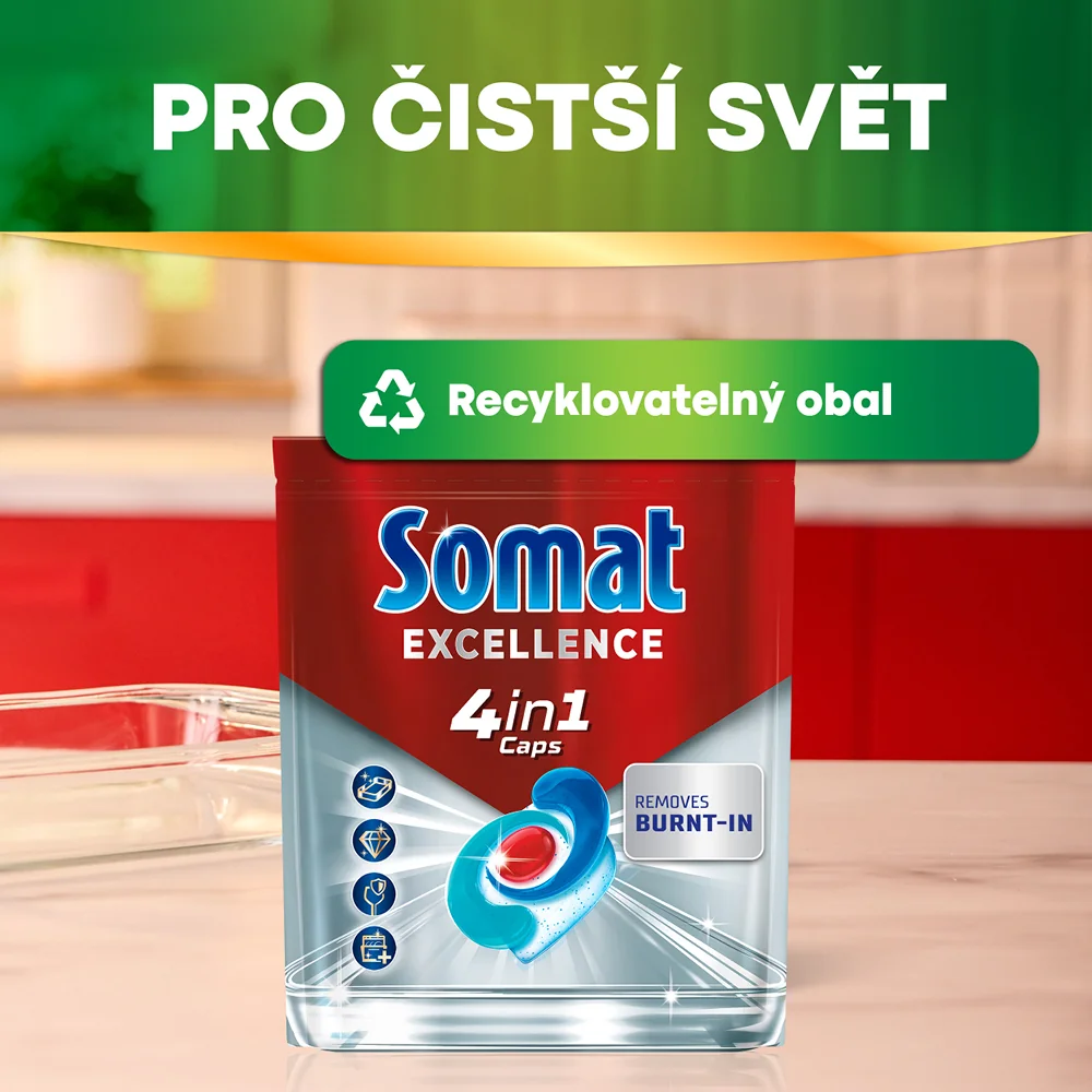 Somat Kapsle do myčky Excellence 4v1 50 ks
